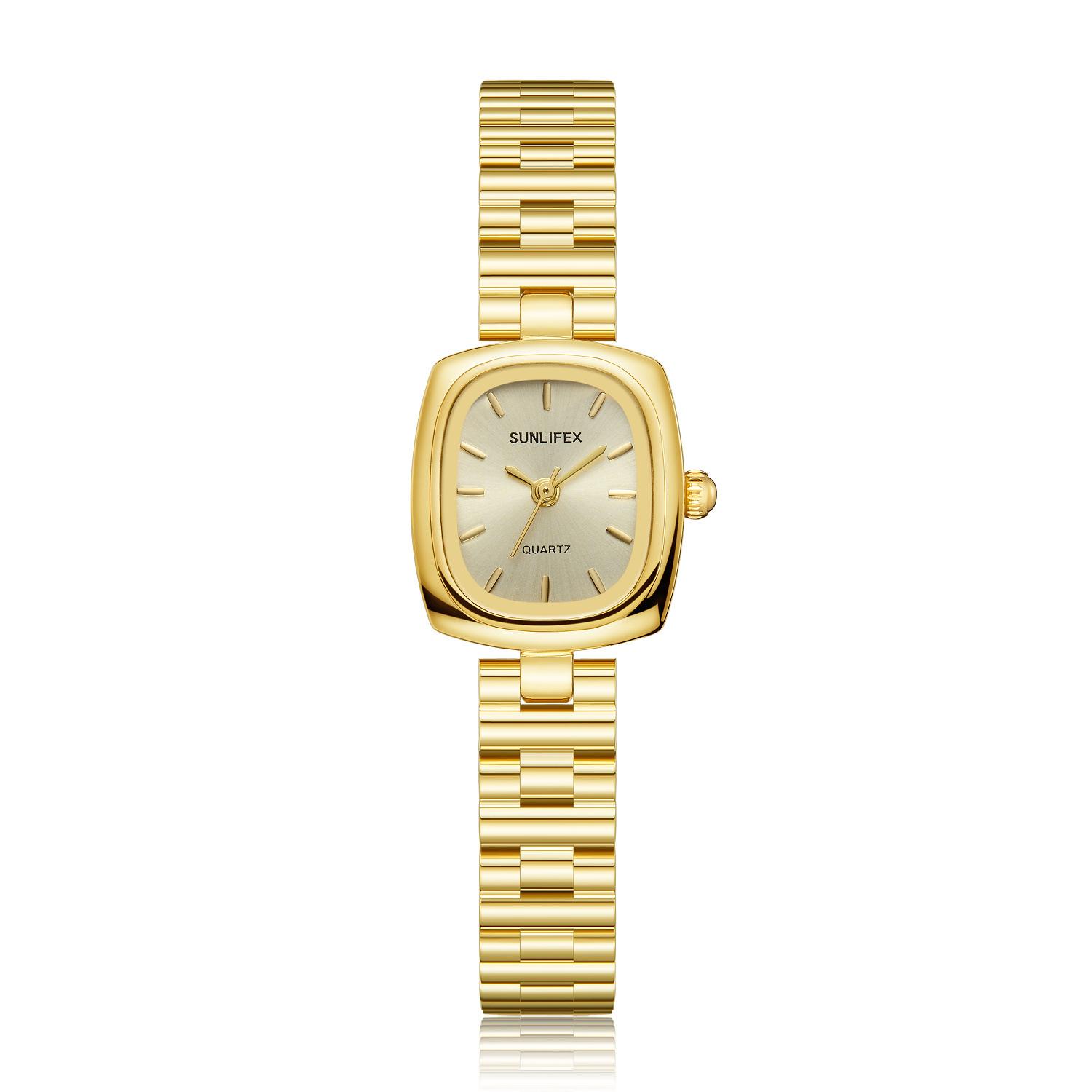 Medieval Women S Watch Small Gold Watch Women S Fashion Niche Temperament Simple Retro Watch