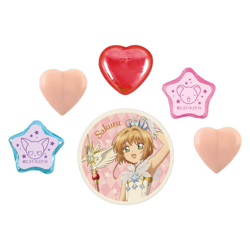 Heart CC Sakura Magic Circle Chocolate Candy piece Semi-Chocolate Toy/1