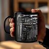 Mechaniker Werkzeugkasten Tasse Keramik Lustige Werkzeugkasten Kaffeetasse für Mechaniker Garagen-Enthusiasten Neuheitsgeschenk für Ehemann Papa