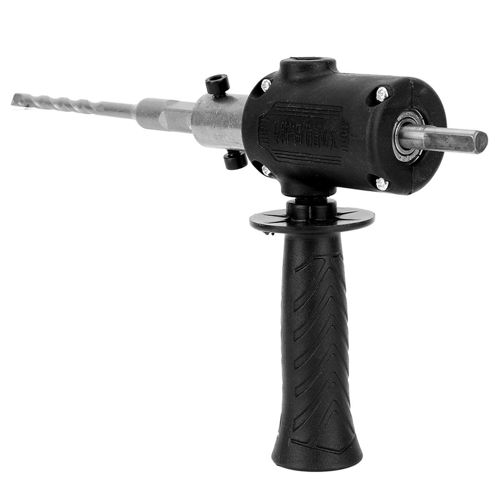 Electric Hammer Conversion Head Electric Rotary Hammer Drill Head Electric Hammer Drill Bit Black