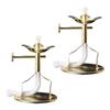 Telescopic Adjustable With Wick Brass Oil Lamp Alloy Wick Base Buddha Supplies Wick Stand Wick Holder