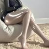 Women'S High Oil Content Glossy Horse Oil Stockings Thin 8D Pantyhose Solid Color Leggings Large Size Sheer Tights Long Socks