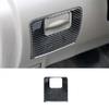 Carbon Fiber Driver's Storage Box Panel Trim For Toyota Highlander 2008-2013