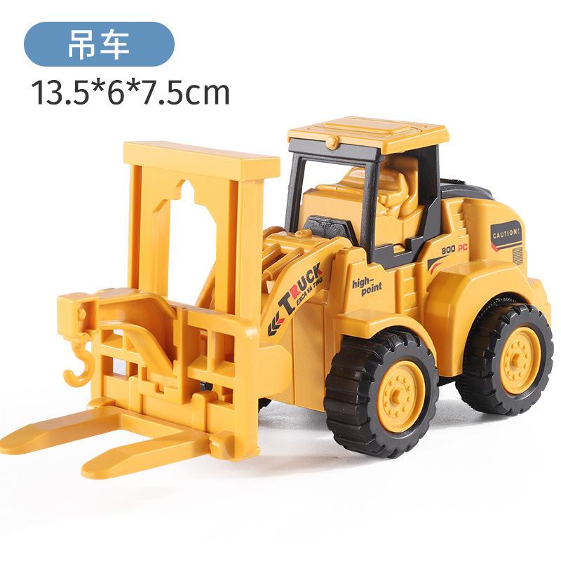 

Детский игрушечный дорожный каток, инженерная машина, крупногабаритный литой кран, экскаватор, бульдозер, погрузчик, подарок для мальчика песчаная буря