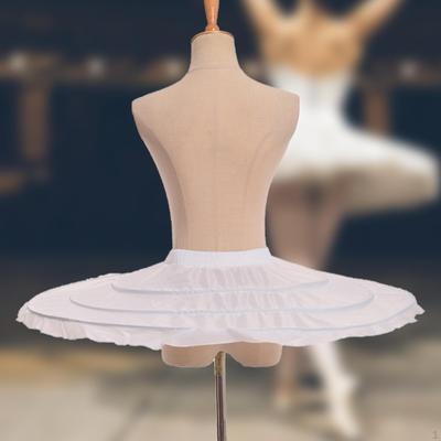 Fishbone Rock Petticoat Kurzer Halbslip Unterrock Tournüre für Cosplay Ballkleid