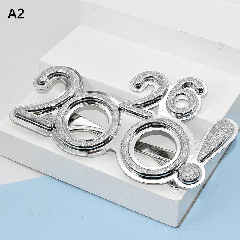 2026 Number Eyeglasses Happy  Year Glasses Diamond Glitter Sunglasses Cosplay Prop Xmas Party Decoration Funny Glasses
