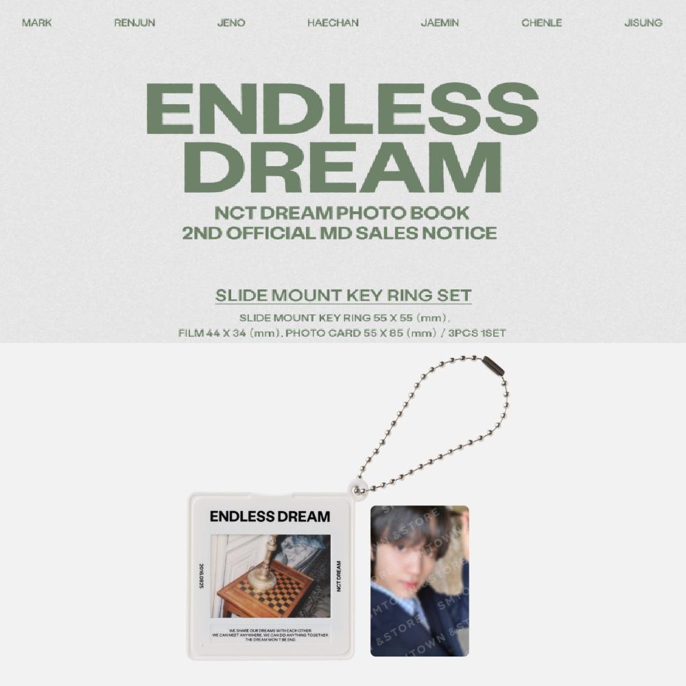 

Предварительный заказ NCT DREAM ENDLESS DREAM Slide Mount Key Ring Set