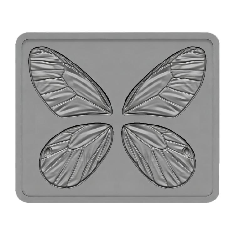 Flexible Reusable Butterfly Silicone Mold Handmade Pendant Moulds Keychain Mould Suitable for Resin Clay Gift Creation