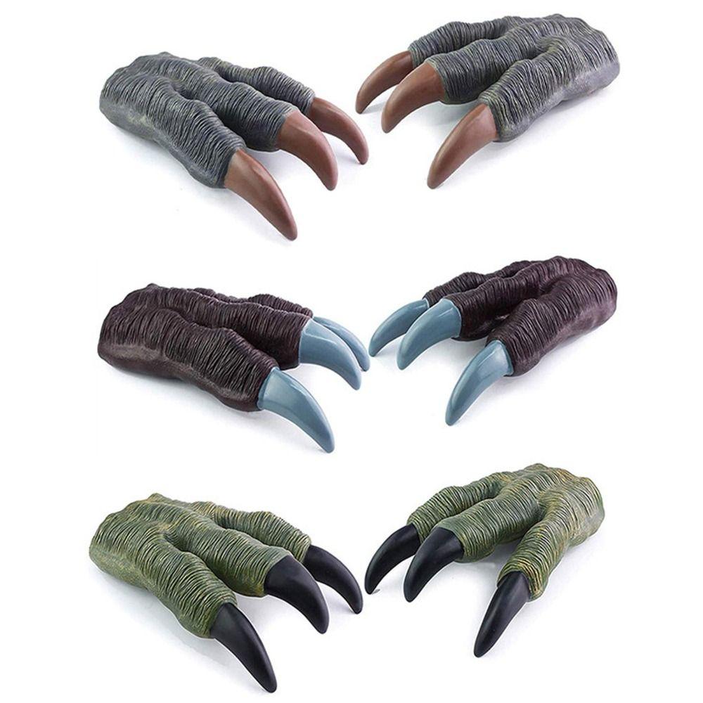 Simulation Dinosaur Claws Halloween Werewolf Hands  Children Gifts