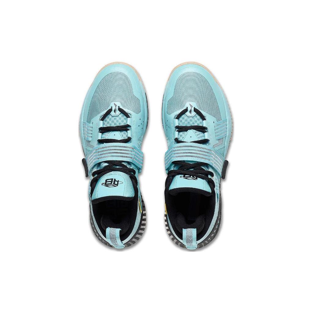 Li Ning Fury Comfortable Breathable And Lightweight Low top Basketball Shoes Men's Blue ABFT027-3