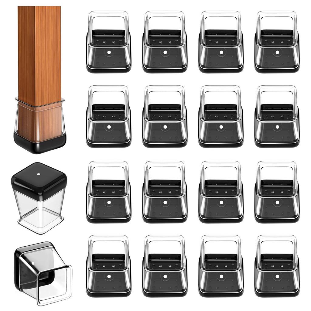Silicone Chair Leg Pads: Wear-Resistant Floor Protectors for Tables and Stools