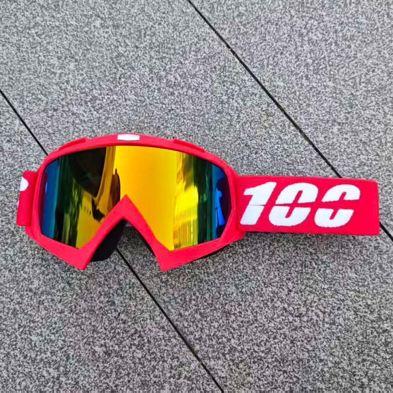 KTM Style Outdoor Cycling Goggles Mountain Biking Trail Riding Snowboarding Hiking Downhill Sports UV Protection TPU Frame