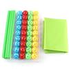 Kids Tent - DIY - Fluorescent - Fort Building Kit - 44 Balls - 86 Sticks