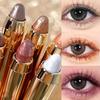 Highlighter Eyeshadow Pencil Shimmer Contouring Brightening Double-headed Eyeshadow Stick Lazy Eyeshadow Makeup