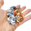1/2 Piece - 3D Printed Articulated Tiger Figurine, Indoor and Outdoor Desktop Decoration, Wedding, Birthday, Christmas, New Year Gift, Party Favor