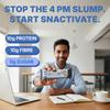 Snactivate India’s 1st Protein Wafer Bar - Cookies & Creme (Pack of 6, 40g Each) | Real Whey | 10g Protein & 10g Fibre | Zero Added Sugar | No Ma