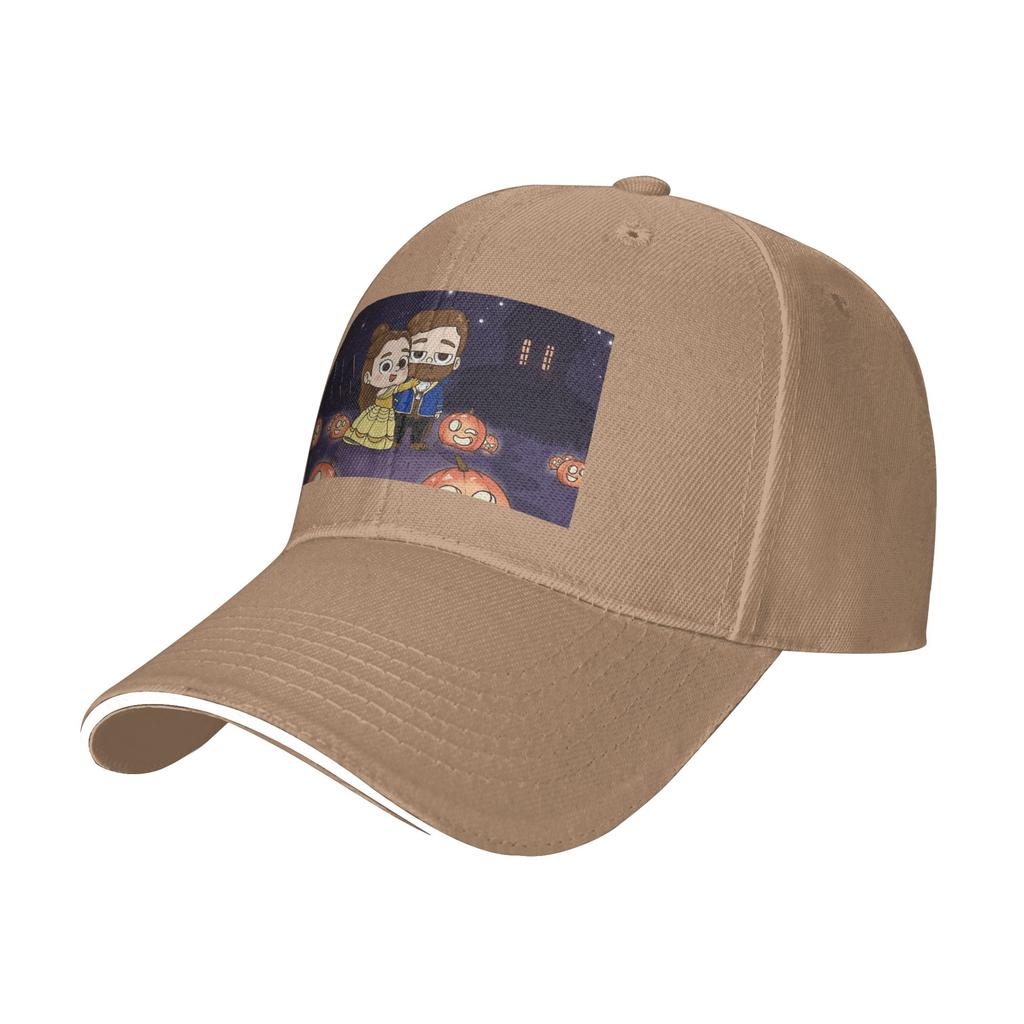 Pibubeauty and Beast  Pibubear Cap Casual Baseball Caps Adjustable Hat Hip Hop Summer Unisex Baseball Hats Customizable