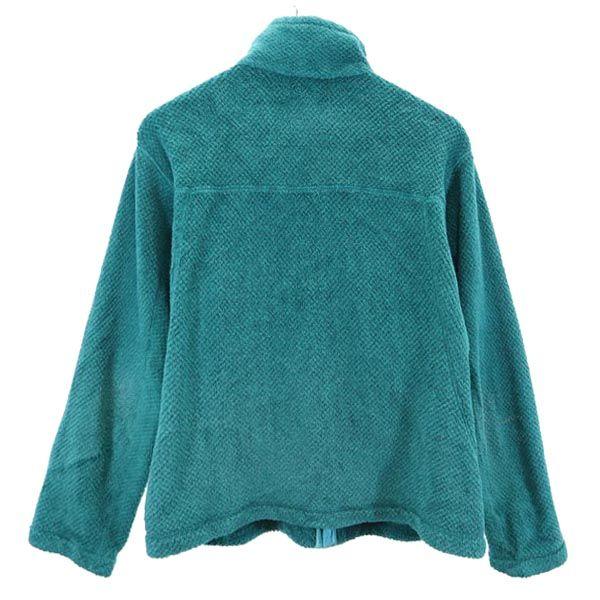 patagonia Outdoors Fleece jacket M Blue green Women Used