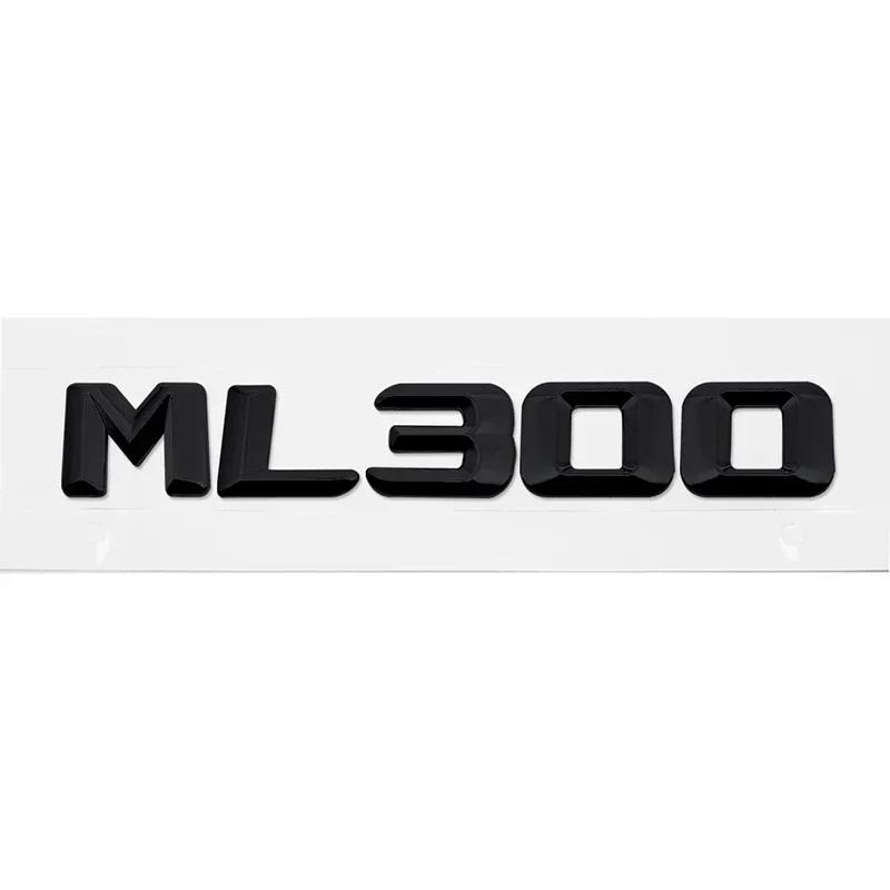 3D Car Rear Trunk Letters Stickers Decal Accessories for Mercedes Benz Old Style ML55 ML63 ML250 ML300 ML320 ML350 ML400 ML430