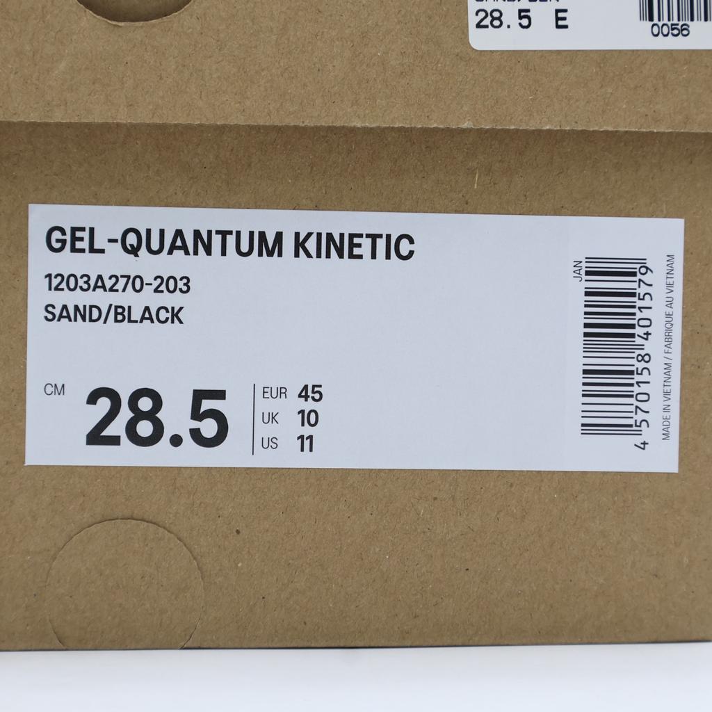 1203A270-203 Asics Gel-Quantum Kinetic Sand Black (Men's)