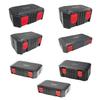MultiSize Protective Storage Tool Box Resistant To Corrosion and Impact for Various Tool and Gear Contanier Holder