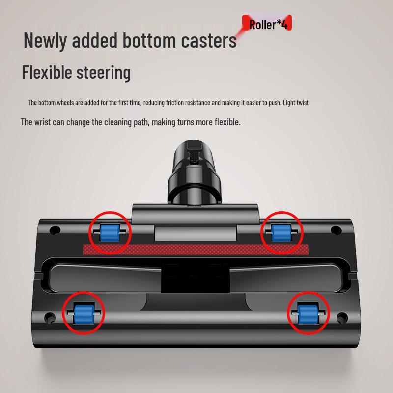 Wireless Handheld Vacuum Cleaner for Home & Car - Long Battery, High Power, Strong Suction
