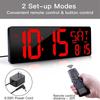Multifunctional Large Digital Timer Clock 16.5 Inch LED Display Count Electronic Clock Home Office Classroom Wall Clock