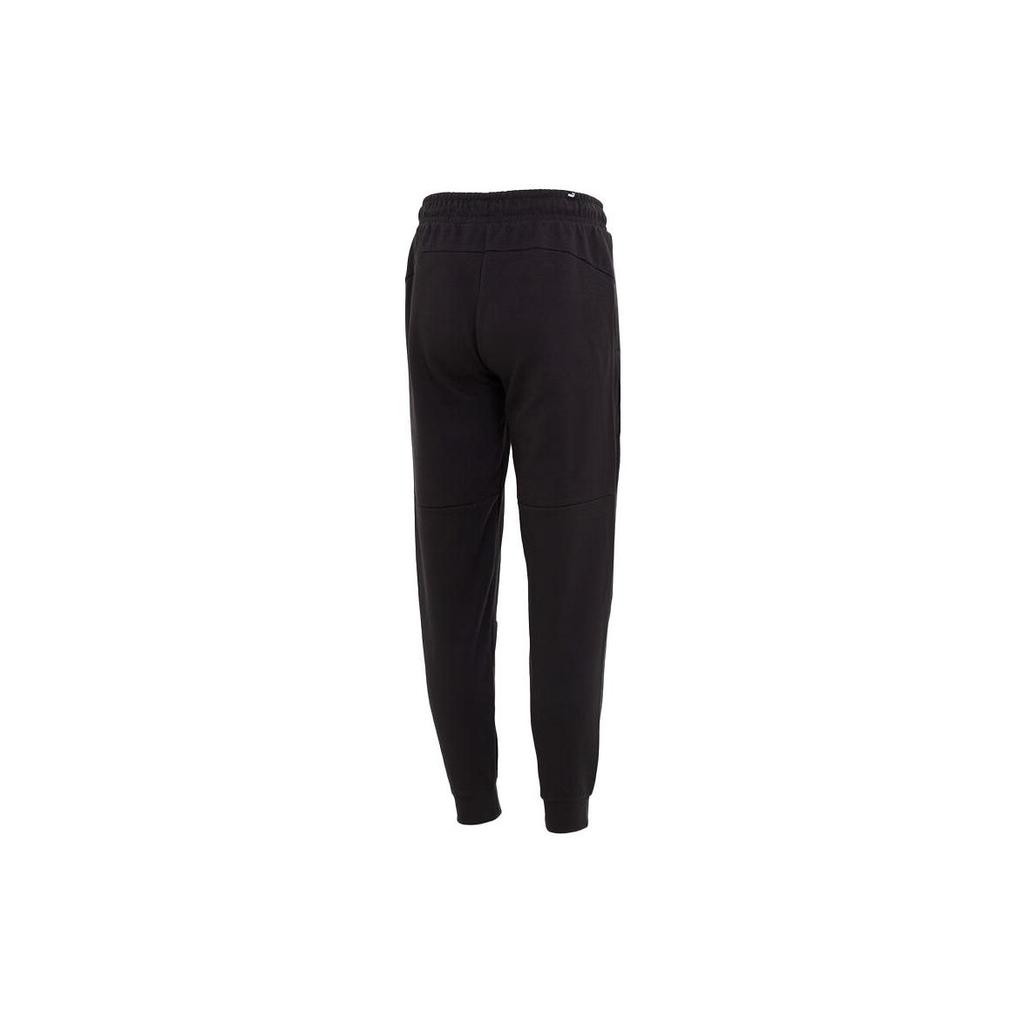 Puma Logo Print Breathable Casual Pants Men Pants Black 678381-01