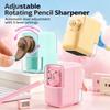 5 Gears Adjustable Tip Thickness Hand Crank Pencil Sharpener Pencil Cutter School Stationery