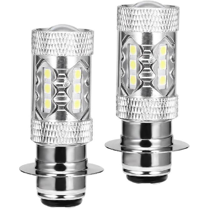 80W Upgrade Lights Bulbs Super White Replacement for Yamaha Banshee 350 YFZ350 Big Bear YFM350 YFB250 Timberwolf (Pack of 2)