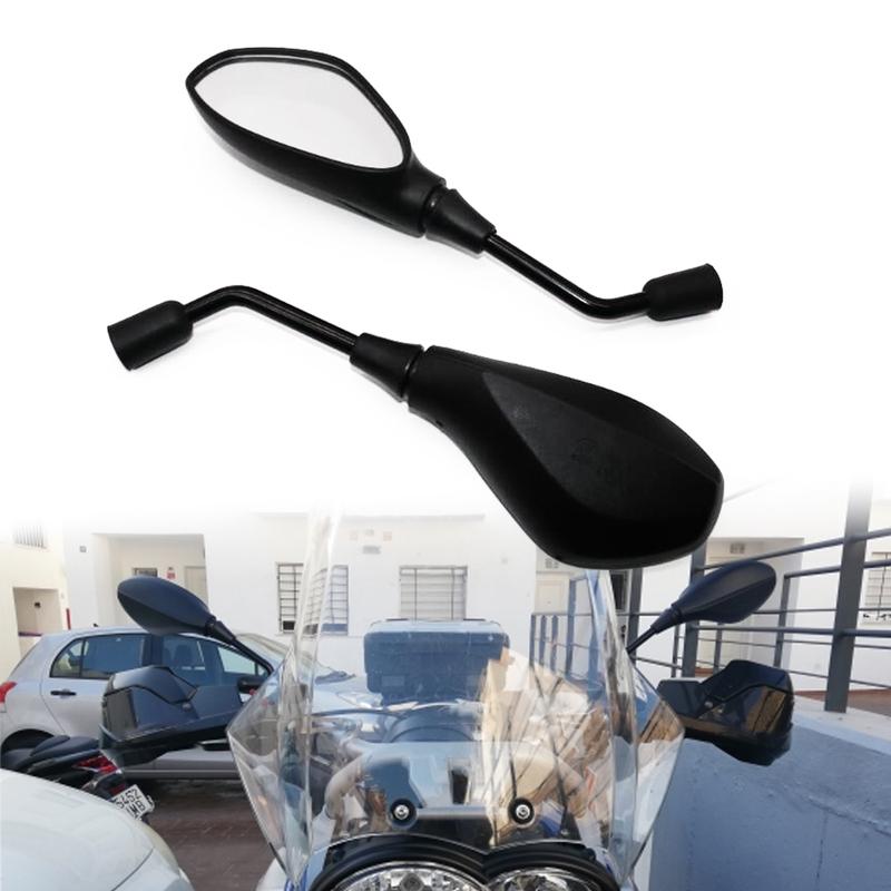 Pokhaomin Motorcycle Rearview Side Mirrors Clamp For 10mm Clockwise 1.25mm Thread Pitch for BMW R9T R1200GS R1250GS ADV R NINE T