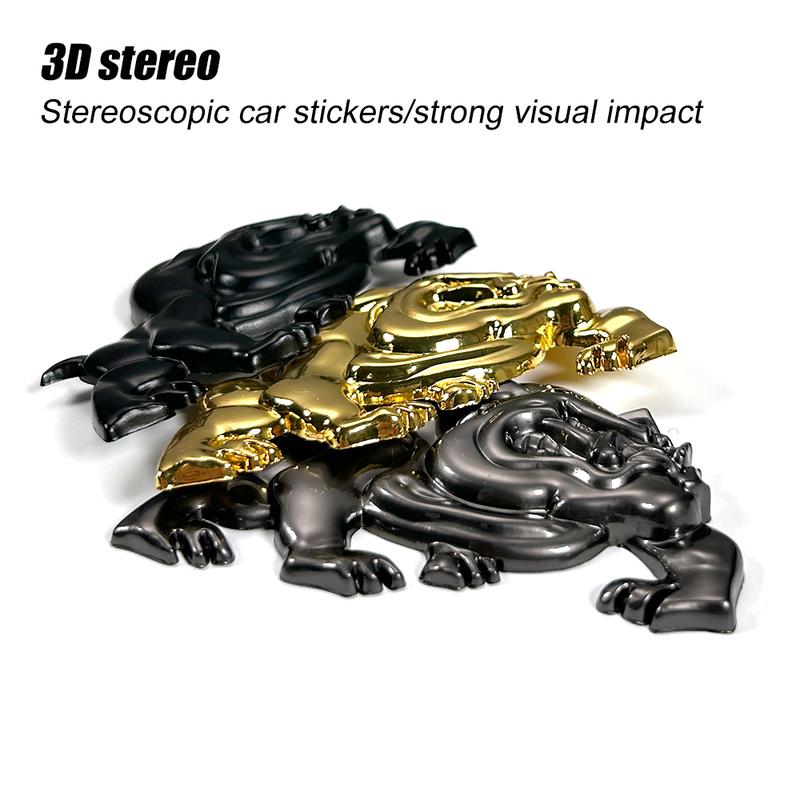 1PCS 3D Dog Car Emblem Motorcycle Sticker Truck Label Emblem Car Badge Styling Decoration Car Accessories
