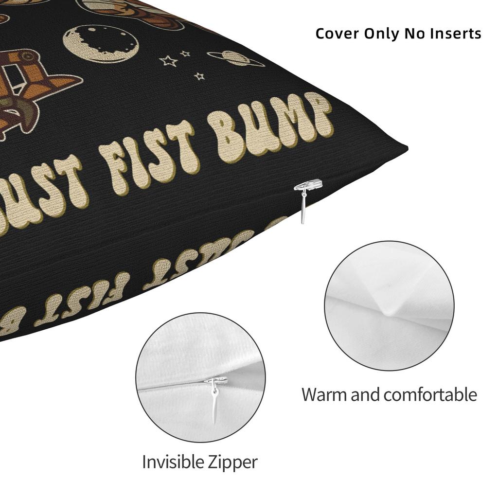 Fist My Bump Pillow Case Comfy Pillow Cover Morden Pillowcases For Wedding Party Home Decor