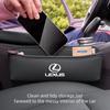 Skórzane Pudełko Organizer na Szczelinę Fotela Samochodowego Szczelna Torba do Przechowywania Dla Lexus RX300 IS200 IS250 ES350 Ct200h UX250h NX300h RX350 ES300h RX