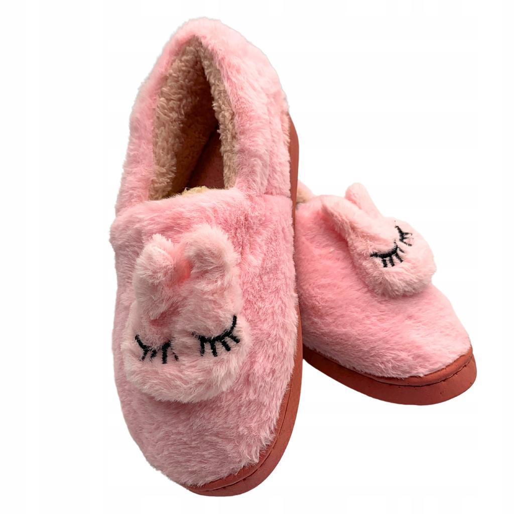Winter Slippers Rabbit Bunny Women's Children's Warm Slippers S. 38-39