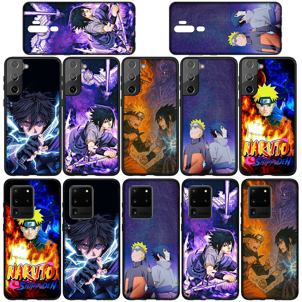 Phone Case for iPhone 17 15 16 Plus Redmi Note 14 12 11 13 Pro Max Huawei P30 P20 Lite OPPO A60 A40 A80 A38 A54 Sasuke Uchiha Silicone Narutos Cover