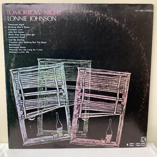 

LP Record LONNIE JOHNSON - Tomorrow Night KS1083 KING 1976 US Blues Used
