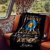 Archery Target With Arrows And Crossbows Blanket Personalized Name Soft Comfortable Stylish Blanket Car Blanket Perfect For Travel Camping Outdoor