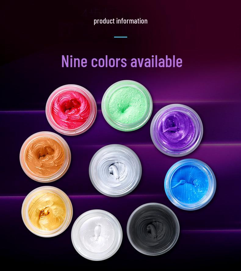 Heiß verkaufende graue Haarwachs-Knete für das Styling von Männern