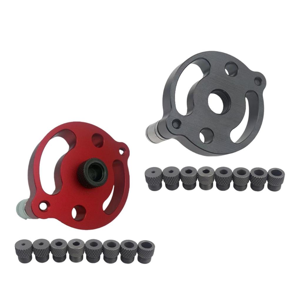 Woodworking Pocket Hole Jig Stainless Steel Accessories Easy to Mount Parts Vertical Doweling Jig for Woodworking Drilling Guide