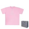 Balenciaga Chinese Valentine's Day Drop Shoulder Sleeve T Shirt Women's Pink 612965TMVL45504