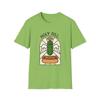Unisex Softstyle T-Shirt Stained Glass Pickle Angel Hot Dog Surreal Artwork