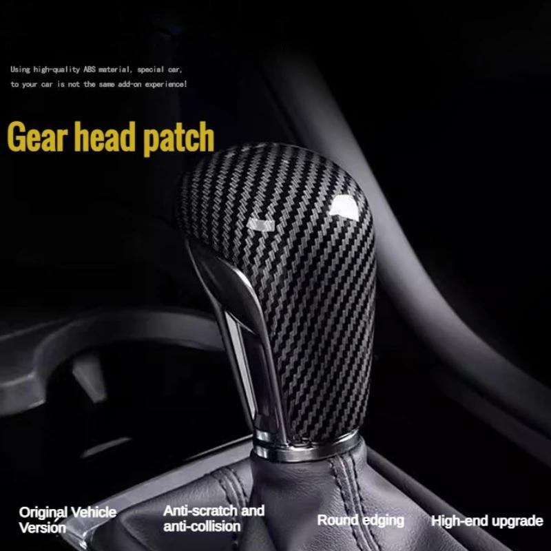 Car Gear Head Shift Knob Handle Cover Trim Sticker for Mazda 2 3 6 BM GJ Demio CX3 CX5 CX8 CX9 Axela 2014-2024 2024 Accessories
