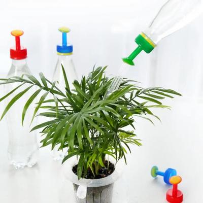 1 Stück Gartenpflanzenbewässerungsaufsatz Sprühkopf Softdrinkflasche Gießkanne Oberbewässerer Sämlingsbewässerungsgerät