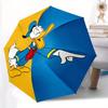 1pc Donald Duck Automatic Umbrella 8-Bone Design Compact Gear for Outdoor Travel,Perfect Gift for Friends' Birthdays Yy250815023