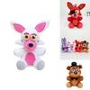 Adorable Peluche de Five Nights At Freddy's Oso Zorro Bonnie Dorado Para Niños Decoración del Hogar