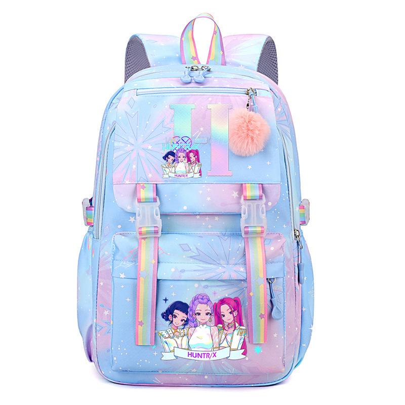 Animation Cartoon Letter Printing Student Campus High Value Fashion Backpack Light Large Capacity Backpack