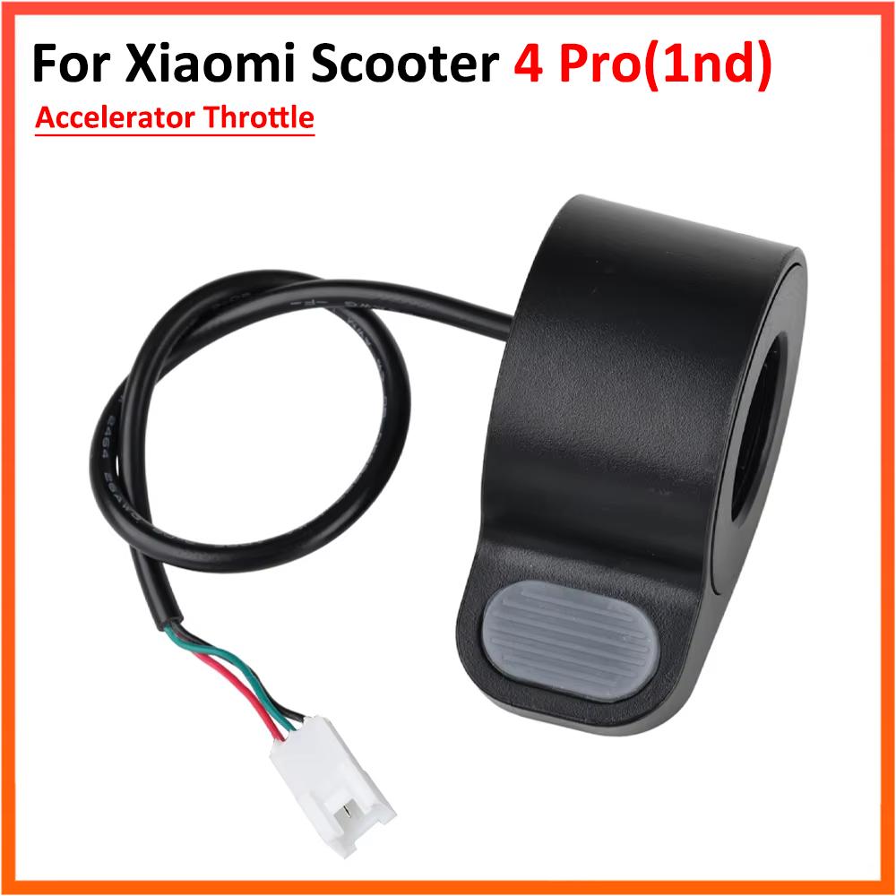 Accelerator Throttle For Xiaomi 4 Pro Electric Scooter Thumb Speed Controller Electronic Button Brake Parts Throttles 2