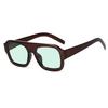 Oversized Rectangle Hip Hop Sun Glasses Glasses for Ladies Trendy Classic Men Vintage Traveling Trend Design Shades Eyewear UV400
