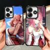 Genshin Impact Yae Miko Plating Phone Case For Xiaomi Redmi Note 14 15 Pro Plus 13 12 11 11S 11T 10 9S 9 5G Anti-Fall Airabag Co